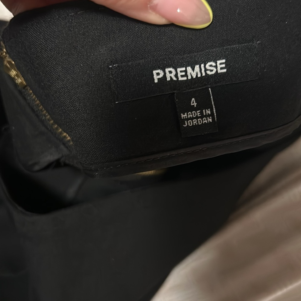 Premise Black Pencil skirt - 4 - Picture 3 of 4